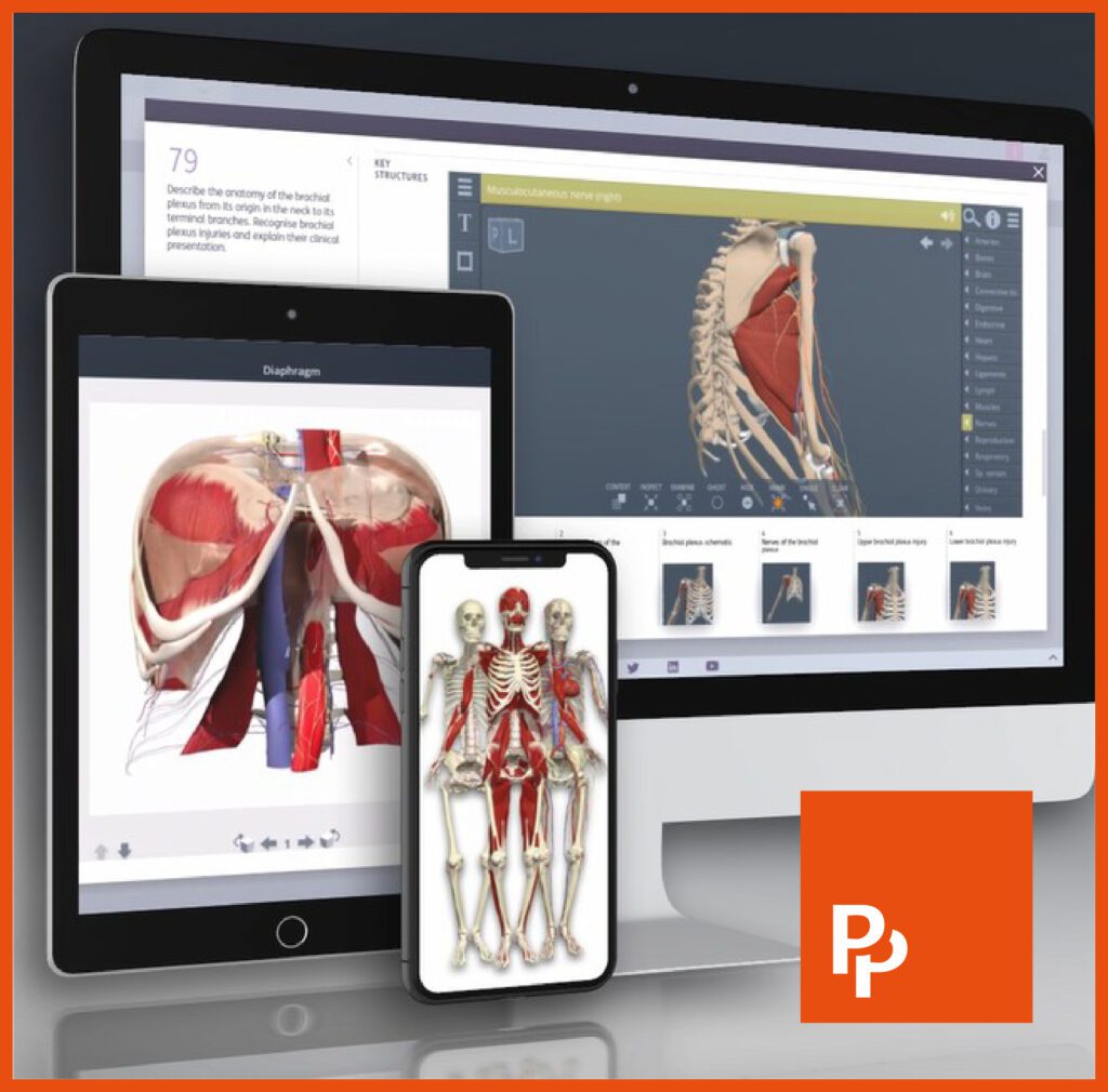 Anatomy Learning Outcomes for Medicine screens